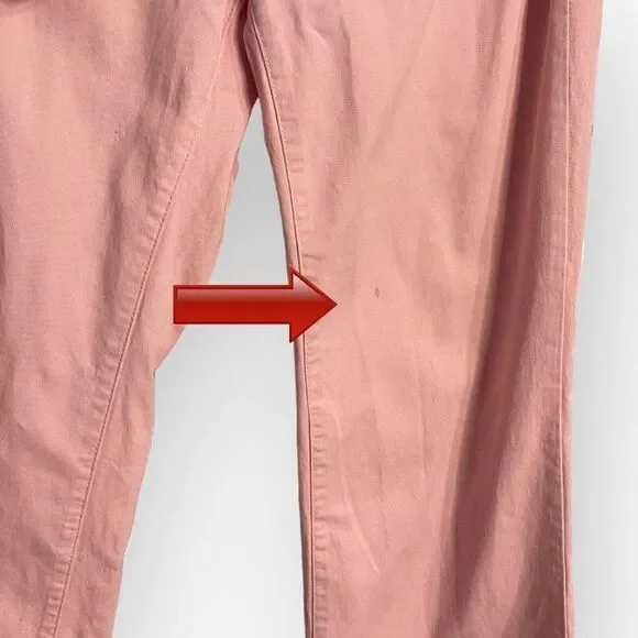 Tommy Hilfiger Belted Straight Leg Pants Womens 10 Pockets Y2K Barbiecore Casual - Picture 14 of 14